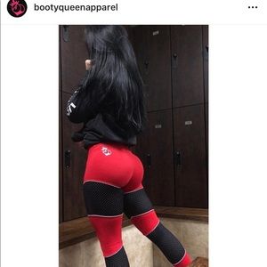 Bootyqueen apparel “Red velvet cakes” leggings